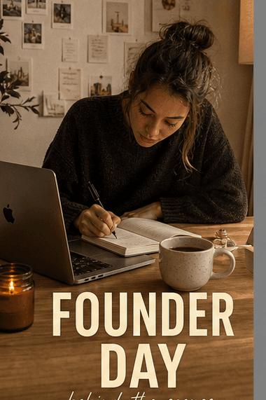 “Founder day” vlog cover Mel produced