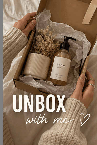 “Unbox with me” cover Mel produced